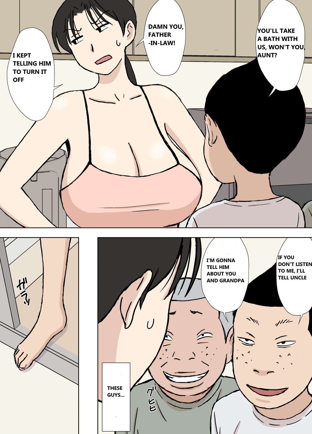 Hentai Manga Comic-Entwined Wife Kyouko-san And Her Perverted Nephews-Read-7